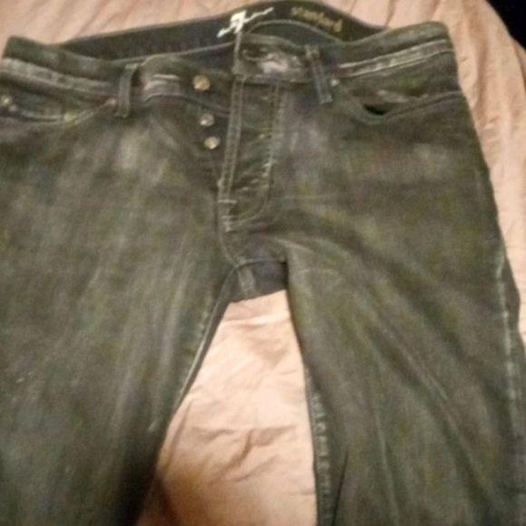 2 pairs of For all mankind Black& Blue "Standard" edition - Picture 3 of 12